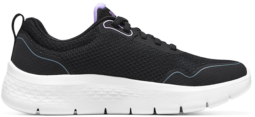(Women) Skechers Go Walk Flex 'Night Galaxy - Black Lavender' 124977-BKLV Order (Women) Skechers Go Walk Flex 'Night Galaxy - Black Lavender' 124977-BKLV