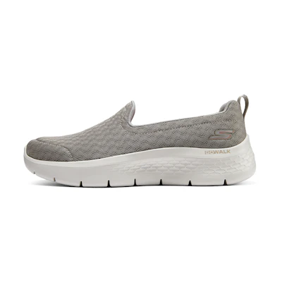 (W) Skechers Go Walk Flex 'Grey Taupe'
