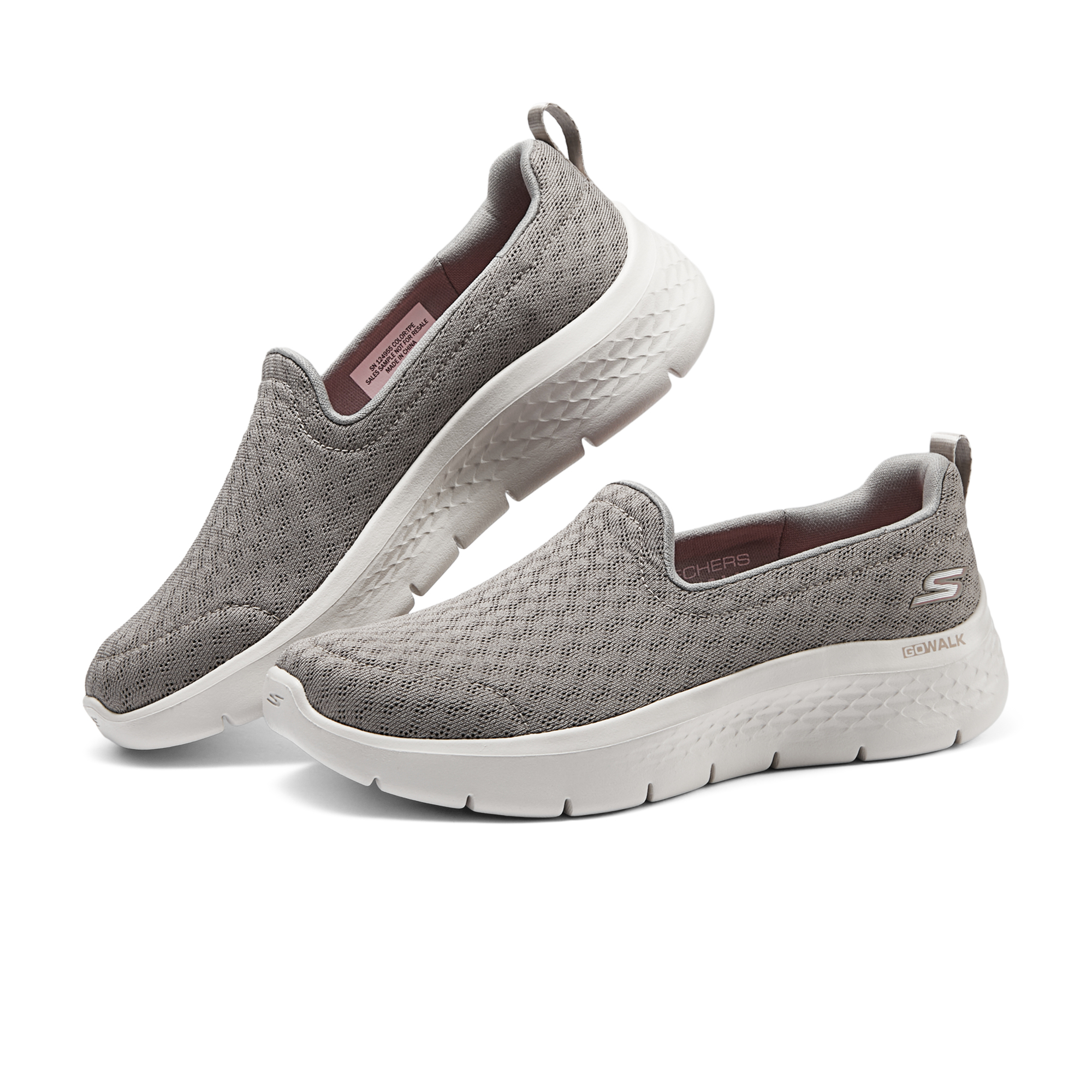 (W) Skechers Go Walk Flex 'Grey Taupe' 圖 3