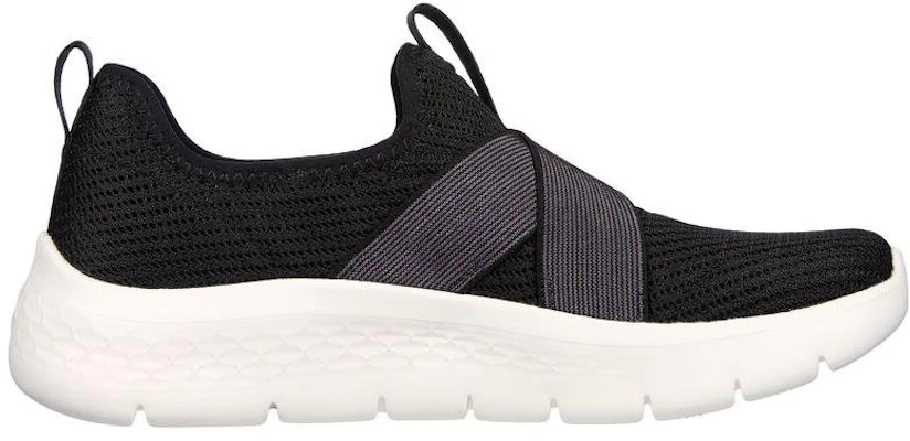 (W) Skechers GO WALK FLEX 'Lilly Hitam' 124958-BKPR Order (W) Skechers GO WALK FLEX 'Lilly Hitam' 124958-BKPR