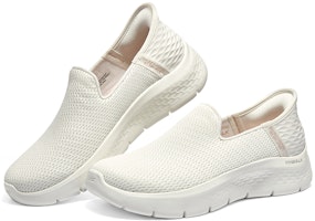 (W) Skechers GO WALK Flex 'Relish - Putih Gading' 124963-OFWT Shop (W) Skechers GO WALK Flex 'Relish - Putih Gading' 124963-OFWT