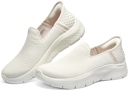 (W) Skechers GO WALK Flex 'Relish - Putih Gading' 124963-OFWT Shop (W) Skechers GO WALK Flex 'Relish - Putih Gading' 124963-OFWT