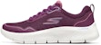 (W) Skechers Go Walk Flex 'Merah Biru' 124977-PRPK