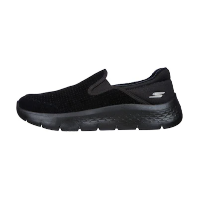 (W) Skechers Go Walk Flex 'Relish - Black'