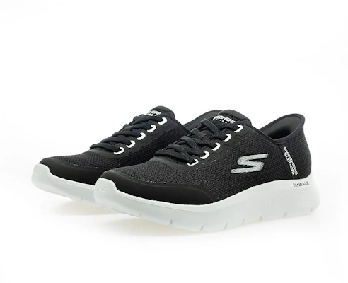 (W) Skechers GO WALK FLEX Zapatos para Caminar Negros Plain Noodles 216332BKW Order (W) Skechers GO WALK FLEX Zapatos para Caminar Negros Plain Noodles 216332BKW