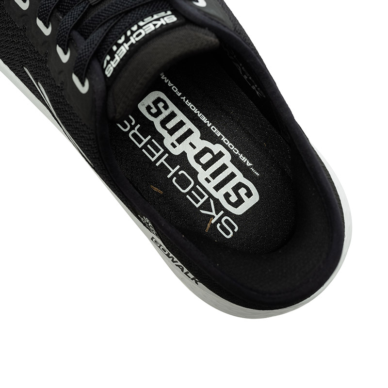 Details for (W) Skechers GO WALK FLEX Zapatos para Caminar Negros Plain Noodles 216332BKW