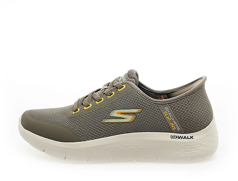 women-skechers-go-walk-flex-walking-shoes-plain-gray-216332-brn