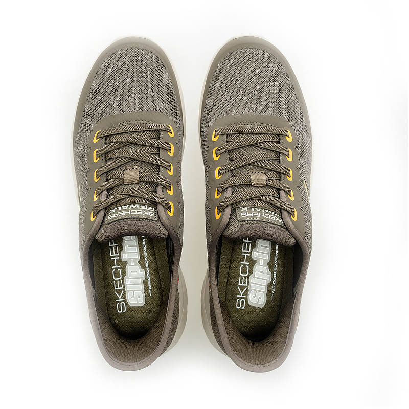 Sizing (W) Skechers GO WALK FLEX Zapatillas para Caminar Gris Liso 216332BRN