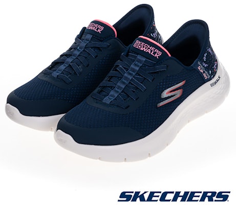 (Women) Skechers Go Walk Flex Wide Fit Walking Shoes Blue 124823WNVPK Buy (Women) Skechers Go Walk Flex Wide Fit Walking Shoes Blue 124823WNVPK