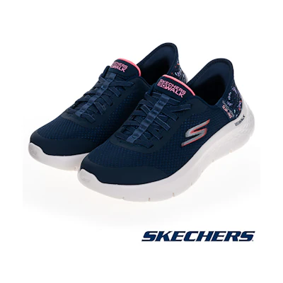 (W) Skechers Go Walk Flex Wide Fit Walking Shoes Blue