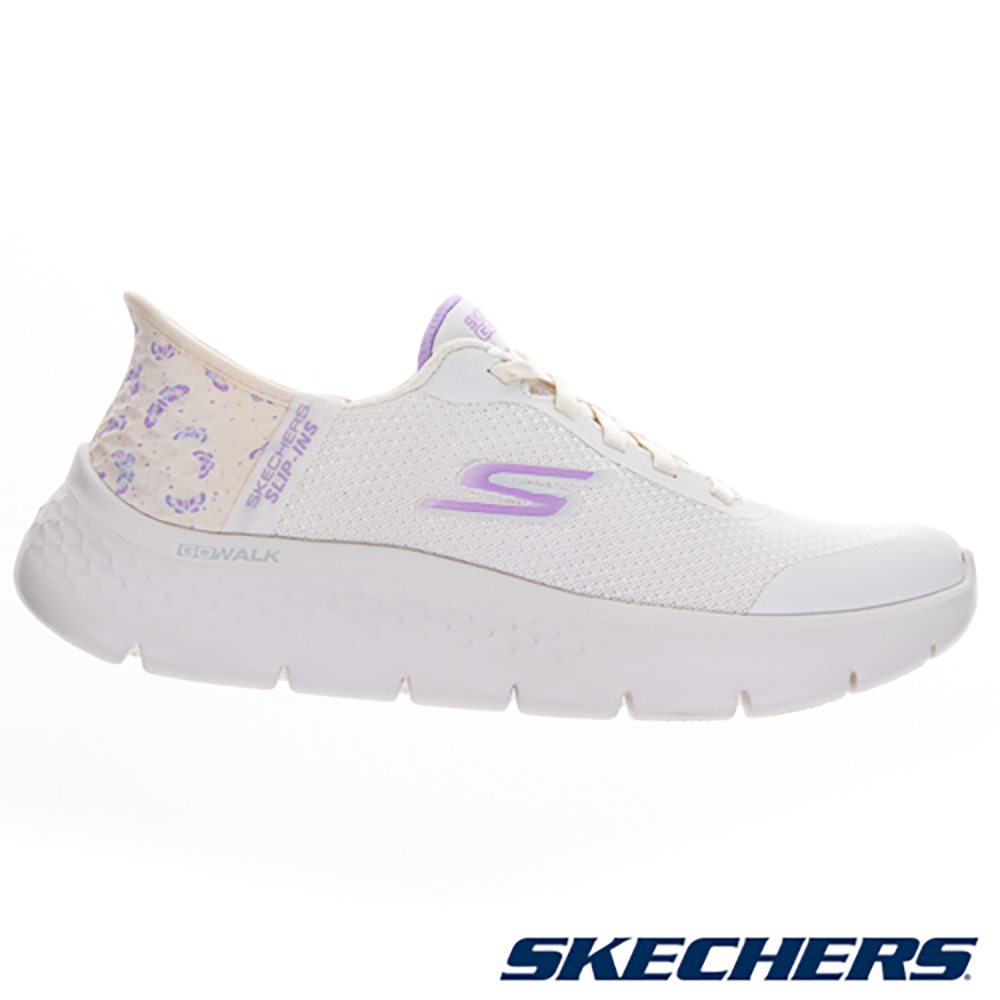 Order (W) SKECHERS GO WALK FLEX Zapatillas Anchas para Caminar Blancas 124823WNTPR