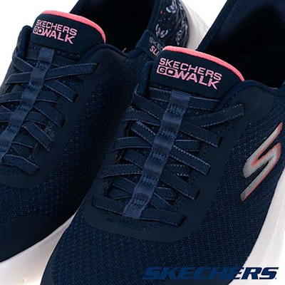 (Women) Skechers Go Walk Flex Wide Fit Walking Shoes Blue 124823WNVPK Purchase (Women) Skechers Go Walk Flex Wide Fit Walking Shoes Blue 124823WNVPK