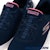 (Women) Skechers Go Walk Flex Wide Fit Walking Shoes Blue 124823WNVPK