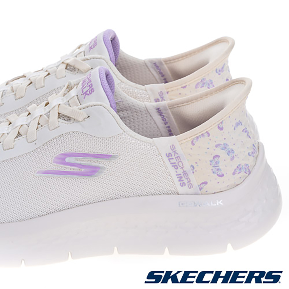 Details for (W) SKECHERS GO WALK FLEX Zapatillas Anchas para Caminar Blancas 124823WNTPR