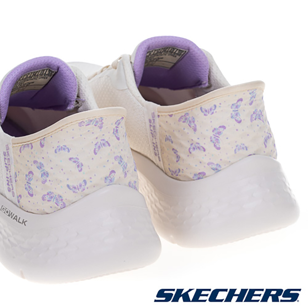 Sizing (W) SKECHERS GO WALK FLEX Zapatillas Anchas para Caminar Blancas 124823WNTPR