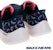 (Women) Skechers Go Walk Flex Wide Fit Walking Shoes Blue 124823WNVPK