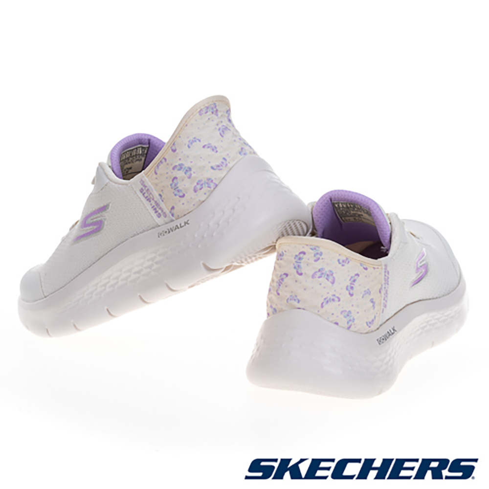 Cheap (W) SKECHERS GO WALK FLEX Zapatillas Anchas para Caminar Blancas 124823WNTPR