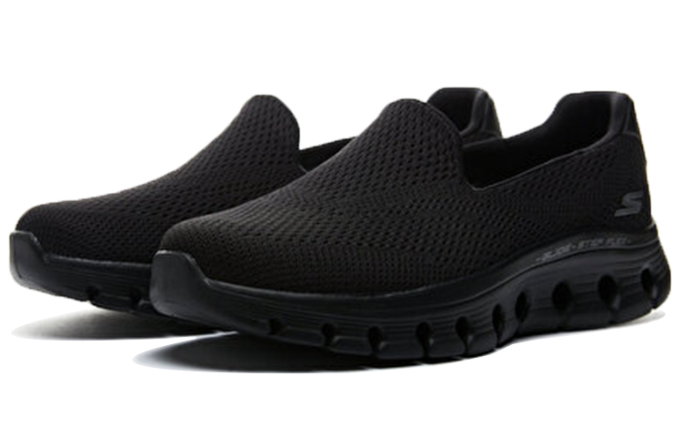 Lookbook (W) 斯凯奇 Go Walk Glide-Step ‘黑色一脚蹬’ 124806-BBK