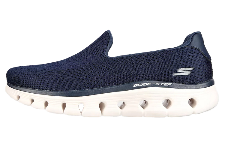 (Women) Skechers Go Walk Glide-Step 'Navy Casual Slip-On' 124806-NVY