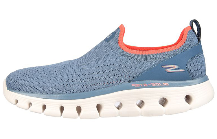 (Women) Skechers Go Walk Glide-Step Flex 'Dazzling Joy Blue' 124809-BLCL