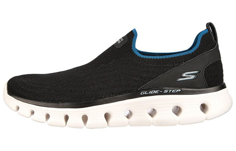 (Women) Skechers Go Walk Glide-Step Flex 'Dazzling Joy - Black' 124809-BKBL