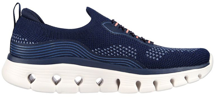 (W) Skechers Go Walk Glide-Step Flex 'Silver Spirit Blue' Sepatu Wanita 124808-NVCL Order (W) Skechers Go Walk Glide-Step Flex 'Silver Spirit Blue' Sepatu Wanita 124808-NVCL