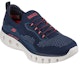 Lookbook (W) Skechers Go Walk Glide-Step Flex 'Perak Roh Biru' 124808-NVCL