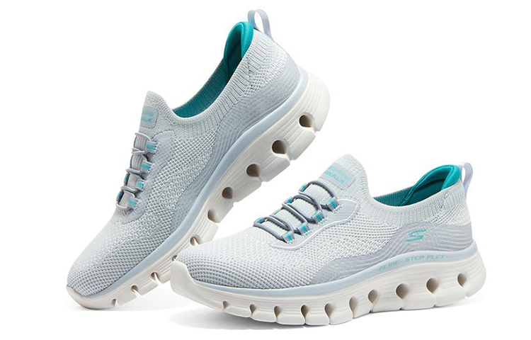 Lookbook (W) Scarpe Skechers Go Walk Glide-Step Flex ''Azzurro Cielo'' 124808-GYTQ