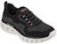 (W) Skechers Go Walk Glide Step Flex 'Hitam Merah Jambu' 124808-BKPK