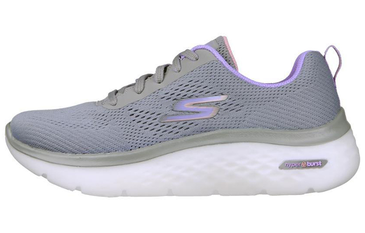 (Women) Skechers Go Walk Hyper Burst-Space Insight 124578-GYPR