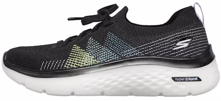 (Women) Skechers Go Walk Hyper Burst 'Black' 124576-BKMT (Women) Skechers Go Walk Hyper Burst 'Black' 124576-BKMT