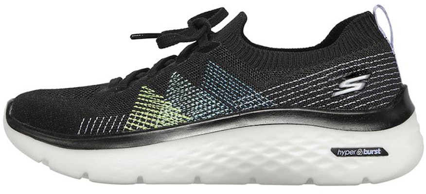 (Women) Skechers Go Walk Hyper Burst 'Black' 124576-BKMT Buy (Women) Skechers Go Walk Hyper Burst 'Black' 124576-BKMT