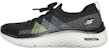 (W) Skechers Go Walk Hyper Burst 'Hitam' 124576-BKMT