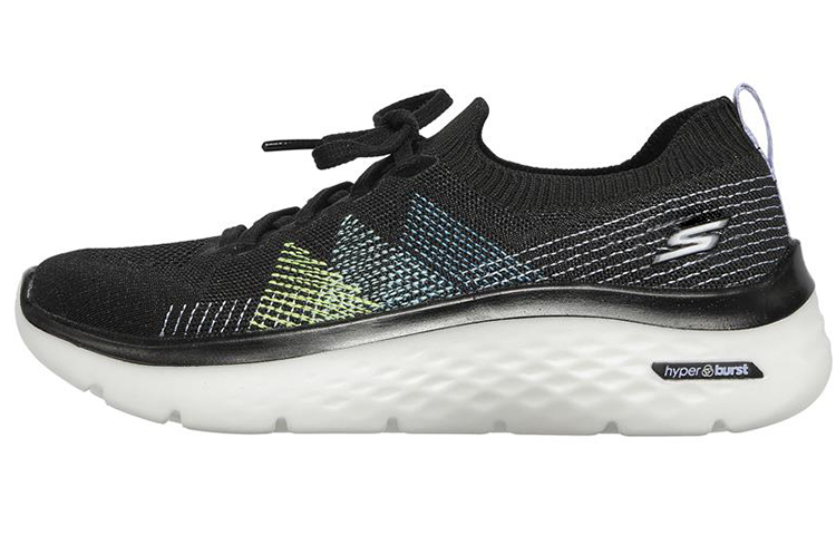 (Women) Skechers Go Walk Hyper Burst 'Black' 124576-BKMT