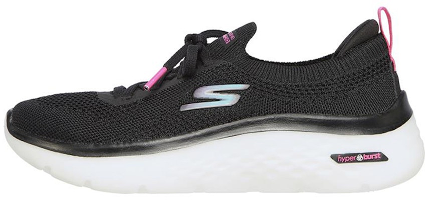 (Women) Skechers Go Walk Hyper Burst 'Black' 124585-BKMT Buy (Women) Skechers Go Walk Hyper Burst 'Black' 124585-BKMT