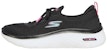 (W) Skechers Go Walk Hyper Burst 'Hitam' 124585-BKMT