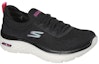 Lookbook (W) Skechers Go Walk Hyper Burst 'Hitam' 124585-BKMT