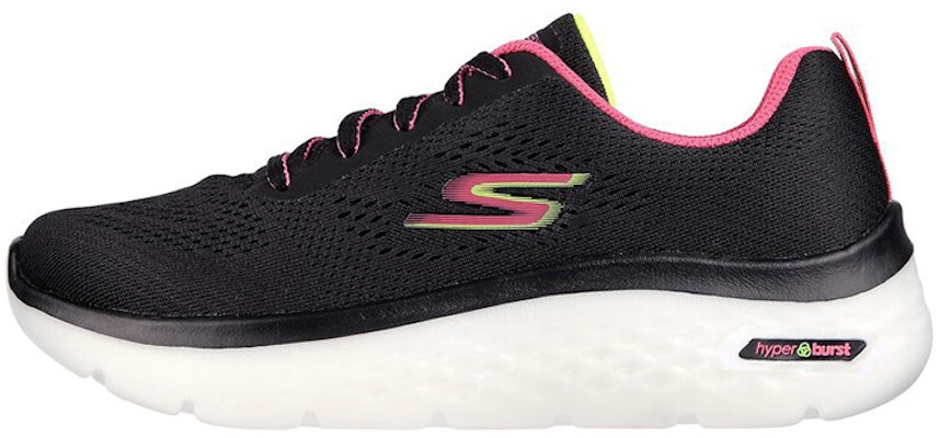 (Women) Skechers Go Walk Hyper Burst 'Black Comfort Low-Top Running' 124578-BKMT Buy (Women) Skechers Go Walk Hyper Burst 'Black Comfort Low-Top Running' 124578-BKMT