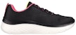 (W) Skechers Go Walk Hyper Burst 'Hitam Kasut Larian Rendah Selesa' 124578-BKMT
