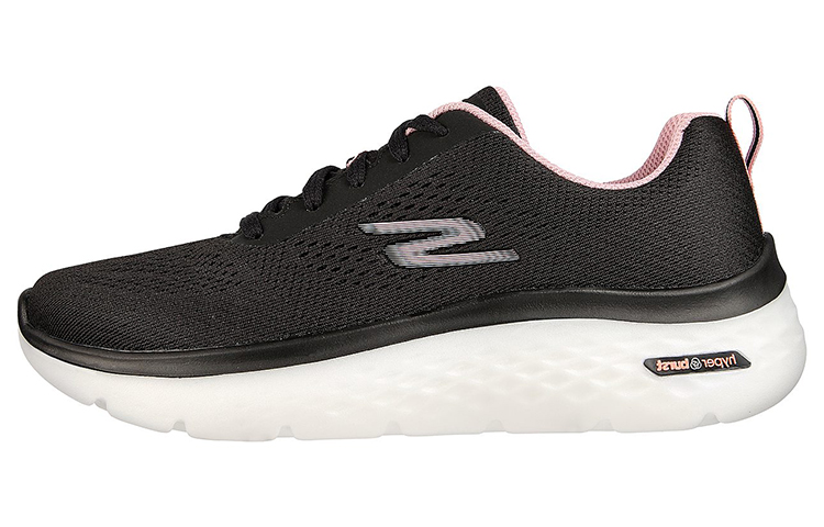 (Women) Skechers GO WALK Hyper Burst 'Black Pink' 124578-BKPK