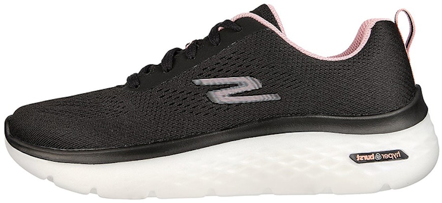 (Women) Skechers GO WALK Hyper Burst 'Black Pink' 124578-BKPK Buy (Women) Skechers GO WALK Hyper Burst 'Black Pink' 124578-BKPK
