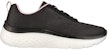 (W) Skechers GO WALK Hyper Burst 'Hitam Merah Jambu' 124578-BKPK