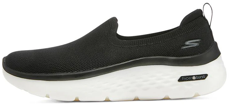 women-skechers-go-walk-hyper-burst-black-white-124584-bkw