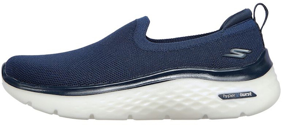 (Women) Skechers Go Walk Hyper Burst 'Blue Slip-On' 124584-NVY Buy (Women) Skechers Go Walk Hyper Burst 'Blue Slip-On' 124584-NVY
