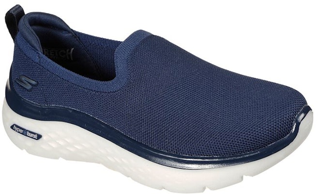 (Women) Skechers Go Walk Hyper Burst 'Blue Slip-On' 124584-NVY Lookbook (Women) Skechers Go Walk Hyper Burst 'Blue Slip-On' 124584-NVY