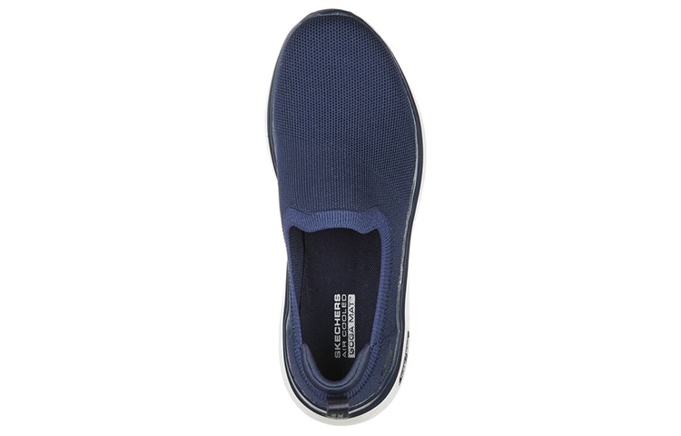 Shop (W) Skechers Go Walk Hyper Burst 'Azul Slip-On' 124584-NVY