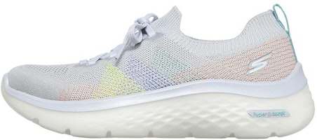 (Women) Skechers GO WALK Hyper Burst 'Grey' 124576-LGMT (Women) Skechers GO WALK Hyper Burst 'Grey' 124576-LGMT