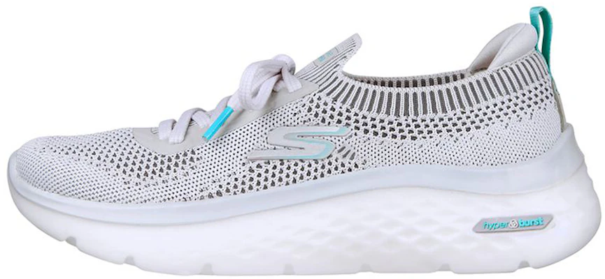 (Women) Skechers Go Walk Hyper Burst 'Grey' 124585-GRY Buy (Women) Skechers Go Walk Hyper Burst 'Grey' 124585-GRY