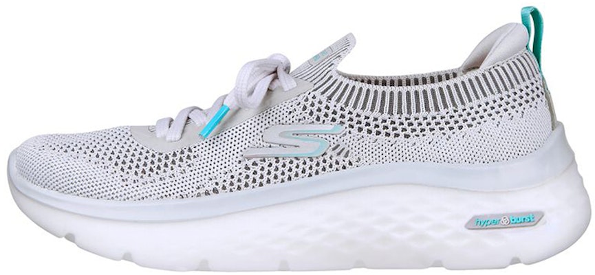 (Women) Skechers Go Walk Hyper Burst 'Grey' 124585-GRY Buy (Women) Skechers Go Walk Hyper Burst 'Grey' 124585-GRY