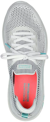 (Women) Skechers Go Walk Hyper Burst 'Grey' 124585-GRY Shop (Women) Skechers Go Walk Hyper Burst 'Grey' 124585-GRY